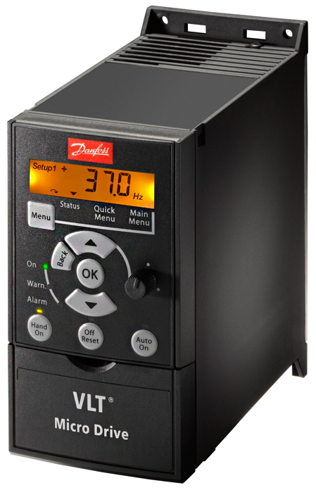 Частотный преобразователь Danfoss VLT Micro Drive FC 51 1,5 кВт (200-240, 1 фаза) 132F0005 фото#2