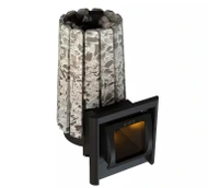Дровяная печь Grill'D Cometa Vega 180 Long Window Max, Stone Pro