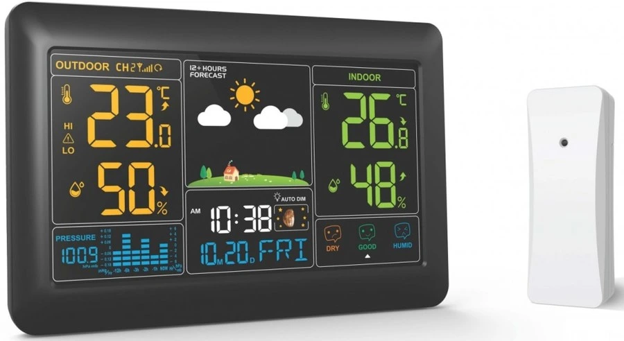 Цифровая метеостанция с радиодатчиком BVItech BV-621