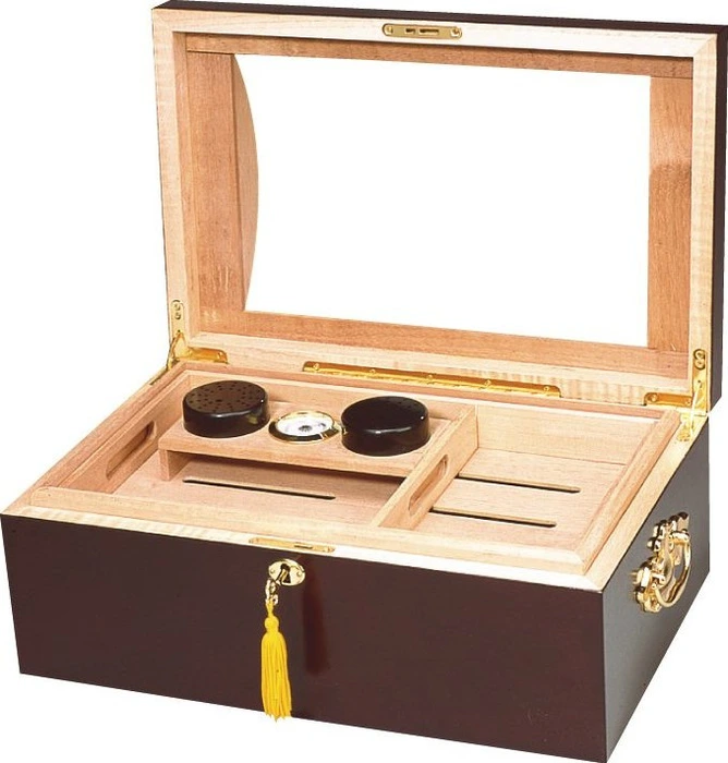 Настольный хьюмидор Quality Importers IL Duomo HUM-150RND (на 150 сигар)