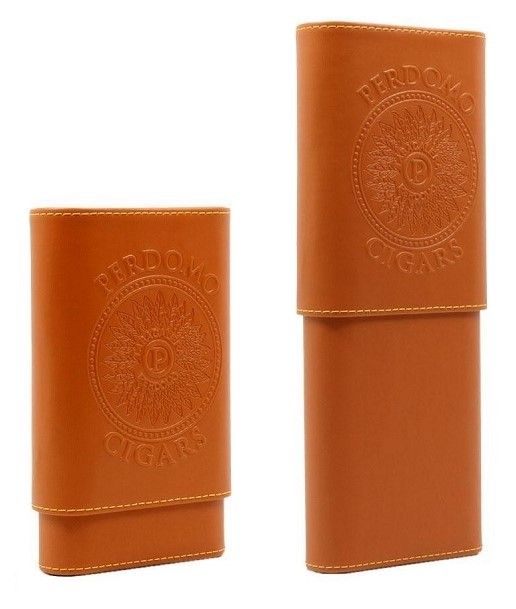 Дорожный хьюмидор Perdomo Travel Brown фото#3