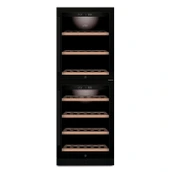 Встраиваемый винный шкаф CASO WineChef Pro 126-2D black