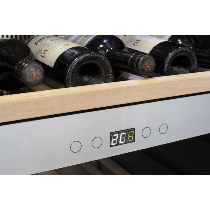 Встраиваемый винный шкаф CASO WineChef Pro 126-2D black фото#5