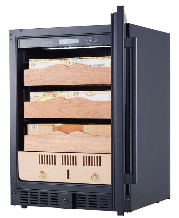 Шкаф-хьюмидор Libhof BR-650 Black фото#3