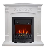 Электрокамин Royal Flame Sorrento угл. (Белый) с очагом Aspen Black