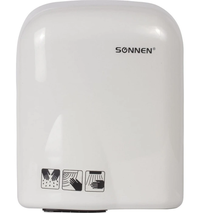 Пластиковая сушилка для рук SONNEN HD-165