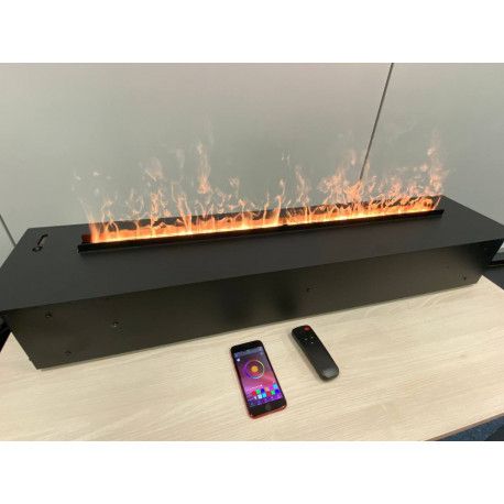 Электрокамин Real-Flame VEGA CST1000 GR-P718 с очагом 3D CASSETTE 1000 LED RGB фото#4