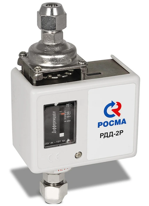 Реле дифференциального давления РОСМА РДД-2Р-0,6МПа-G1/4 (1...6 бар)