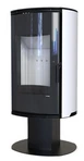 Дровяная печь DEFRO HOME ORBIS TOP, белая сталь