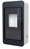 Дровяная печь DEFRO HOME PICO, белая сталь