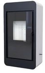 Дровяная печь DEFRO HOME PICO, белая сталь