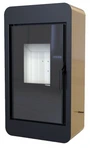 Дровяная печь DEFRO HOME PICO, золотая сталь