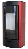 Дровяная печь DEFRO HOME ORTI, красная сталь