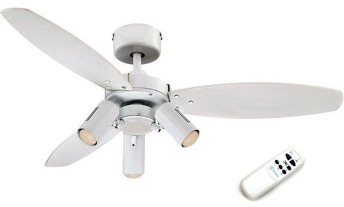 Вентилятор с подсветкой Dreamfan Jet Silver RC 105