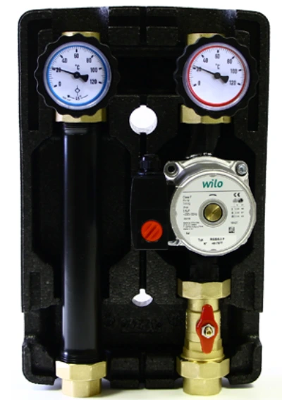 Насосная группа Uni-fitt DN25, Wilo Star RS 25/6