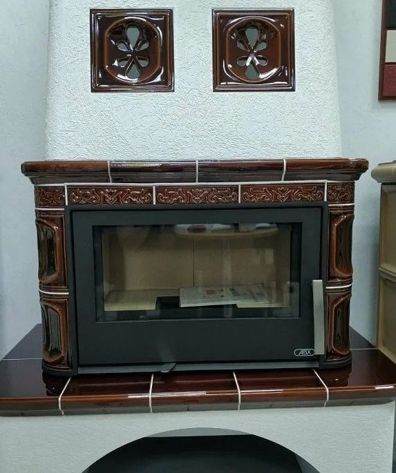 Дровяная печь ABX LAPONIE II P (10,5 кВт в воду) коричневая фото#3