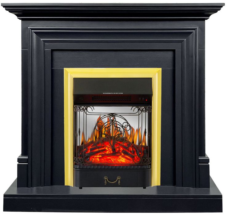 Электрокамин Royal Flame Bradford (Серый графит) с очагом Majestic FX M Brass/Black