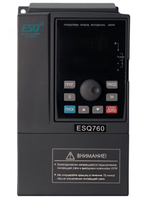 Частотный преобразователь ESQ 760-4T0075G/0110P 7,5/11кВт, 380В