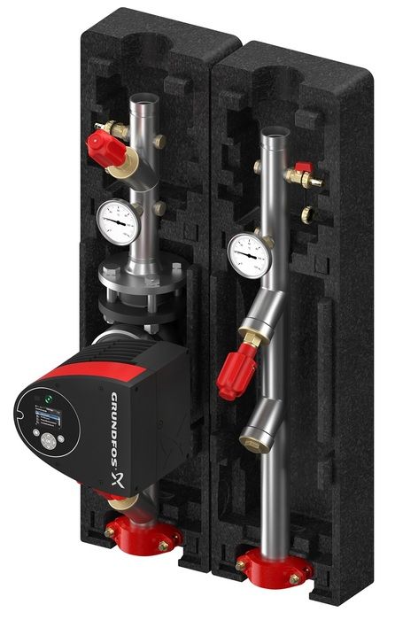 Насосная группа Meibes FL-UK, Ду 40 (1 1/2), с насосом Grundfos MAGNA1 40-100 F, BigFixLock фото#2