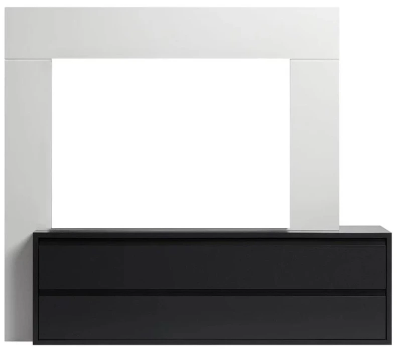 Широкий портал Firelight Combi 30 белый, черный