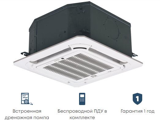Кассетный фанкойл Mdv MDKD-V500/MDV-MBQ4-03B фото#2
