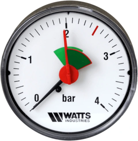 Манометр аксиальный Watts F+R101(MHA) 63/4x3/8"