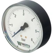 Манометр аксиальный Watts F+R100(MDA) 80/6x1/4"