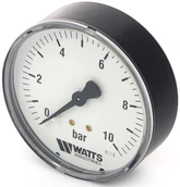 Манометр аксиальный Watts F+R100(MDA) 80/10x1/4"