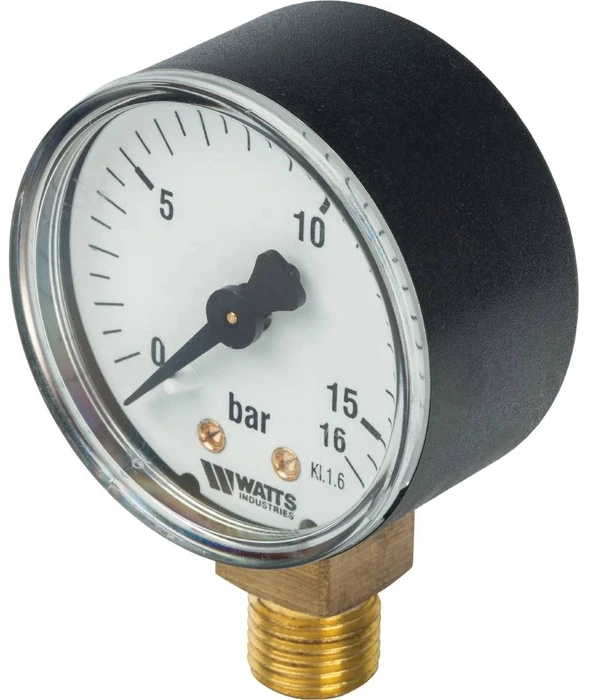 Манометр радиальный Watts F+R200 (MDR) 100/ 16x1/2"