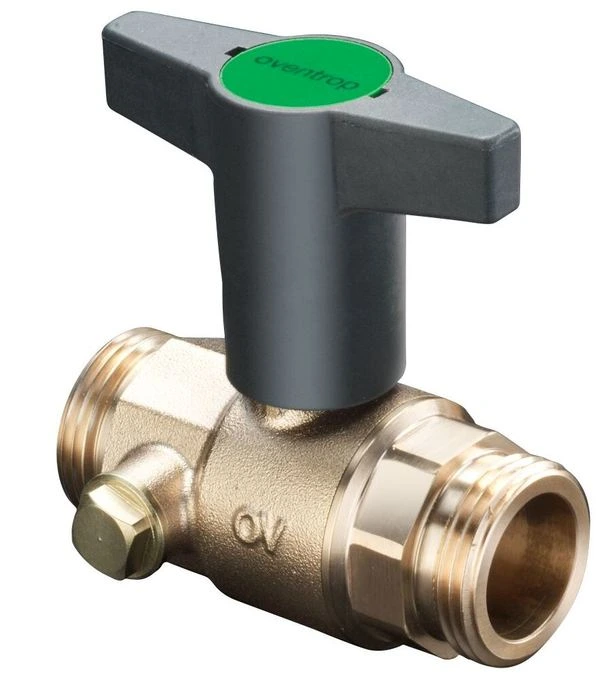Шаровый кран Oventrop Optibal TW Ду 50, PN10, G 2 3/8" x 2 3/8", бронза