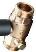 Шаровый кран Oventrop Optibal TW Ду 50, PN10, G 2 3/8" x 2 3/8", бронза фото#2