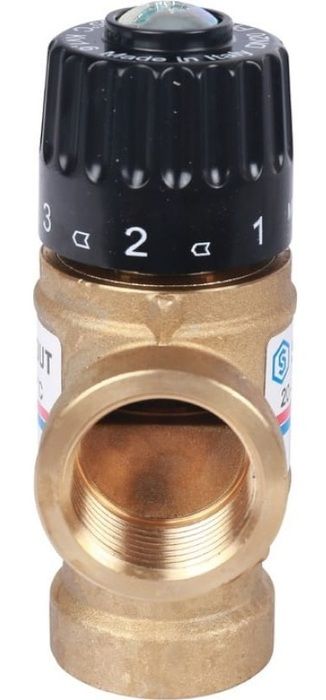 Смесительный клапан STOUT 3/4 ВР 20-43°С KV 1,6 м3/ч фото#3