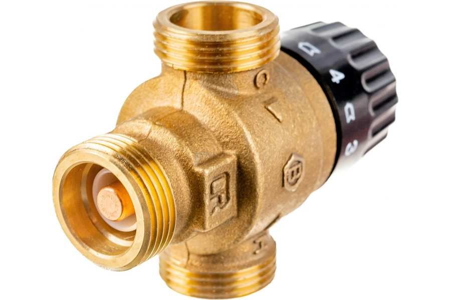 Смесительный клапан STOUT 3/4 НР 30-65°С KV 1,8 фото#3
