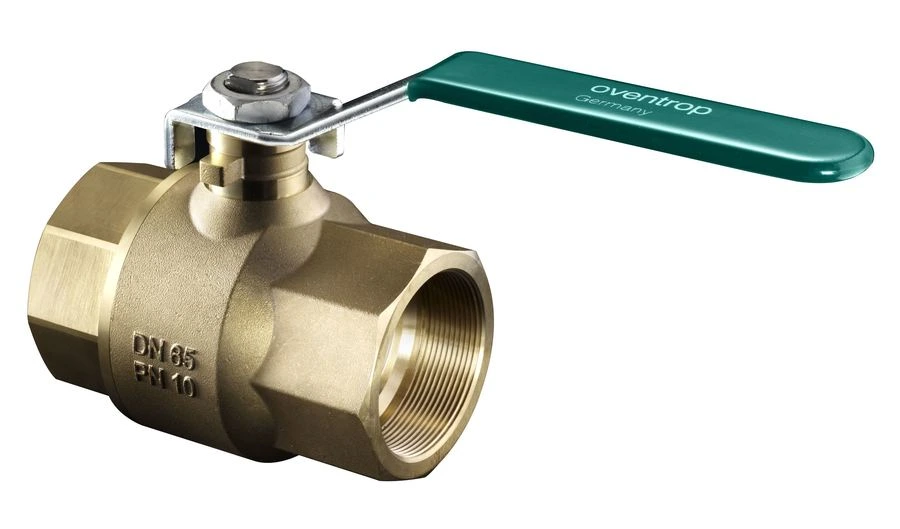 Шаровый кран Oventrop Optibal TW Ду 65, Rp2"xRp2", PN10, бронза