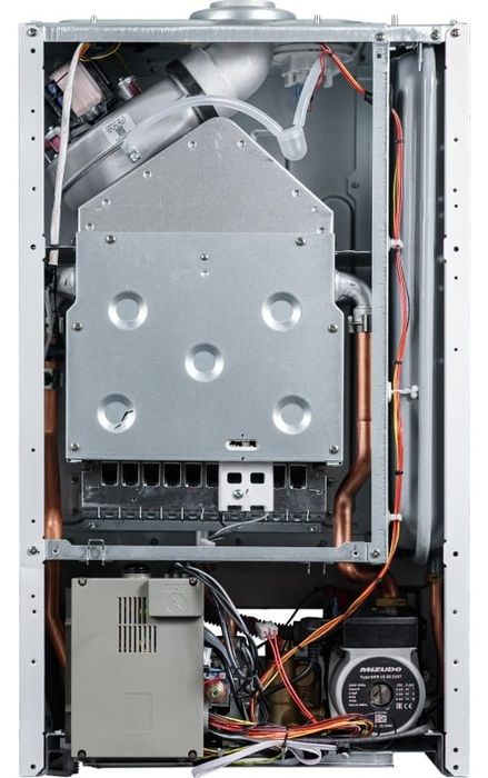 Настенный газовый котел MIZUDO M24Т OpenTherm голубая панель управления фото#5