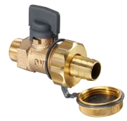 Шаровый кран Oventrop PN16, 120С Ду15 1/2" бронза