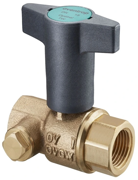 Шаровый кран Oventrop Optibal TW Ду 15 мм, Rp1/2"xRp1/2", PN10, бронза