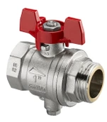 Шаровый кран Oventrop со штуцером, Ду25, G1BP х G1HP