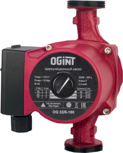 Циркуляционный насос OGINT OG 32/6-180 PN10 фото#2