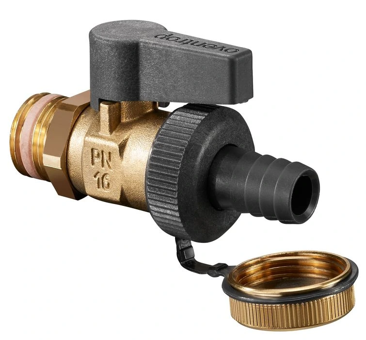 Шаровый кран Oventrop Optiflex KFE, DN-20, 3/4", Н, ручка-с ограничителем