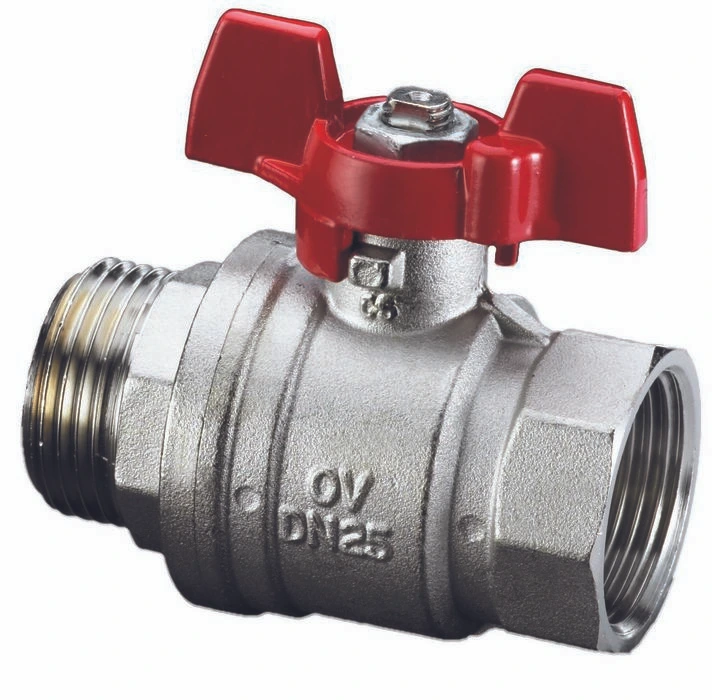 Шаровый кран Oventrop Optibal, DN-32, 1 1/4", НВ, PN, бар-16, ручка-бабочка