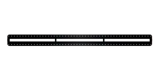 Металлическая решетка SCHIBERG БЛЭКЛАЙН 750-20