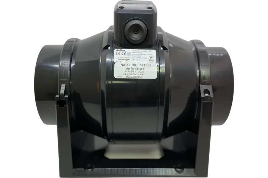 Вентилятор ReTon Inline-125 фото#2