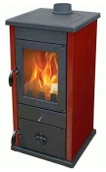 Дровяная печь MBS VESTA ECO RED