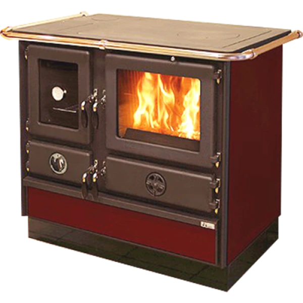 Дровяная печь MBS SUPER THERMO MAGNUM 4D RED/L