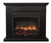 Электрокамин Electrolux EFP/P-2720RLS с порталом Firelight Bianco 25 черная эмаль