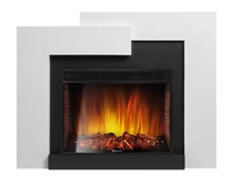 Электрокамин Electrolux EFP/P-2720RLS с порталом Firelight Tetris 25 белый, серый
