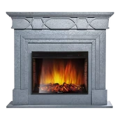 Электрокамин Electrolux EFP/P-2720RLS с порталом Firelight Antico 25 серый