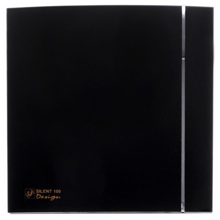 Вытяжка для ванной Soler & Palau SILENT-100 CRZ MATT BLACK DESIGN-4C (220-240V 50HZ) RE