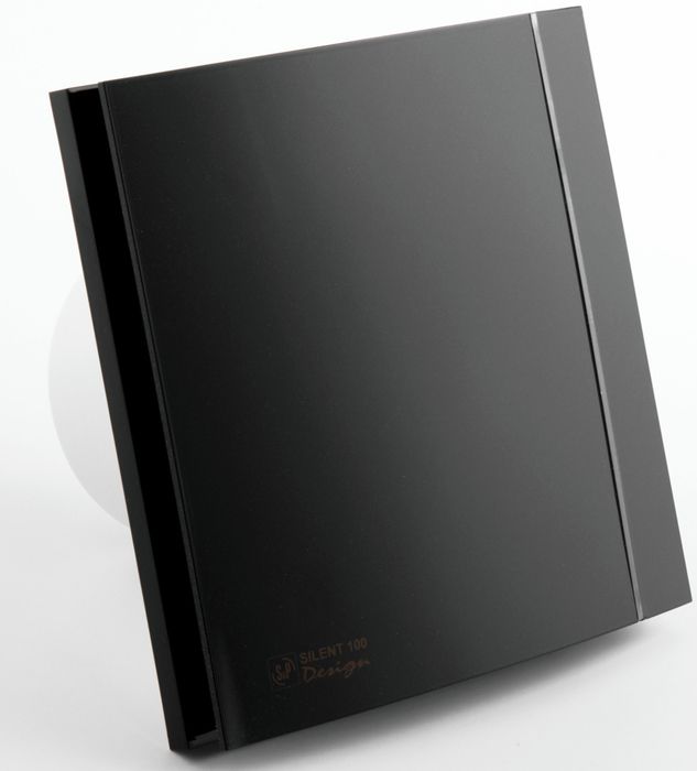 Вытяжка для ванной Soler & Palau SILENT-100 CZ MATT BLACK DESIGN-4C (220-240V 50HZ) RE фото#2